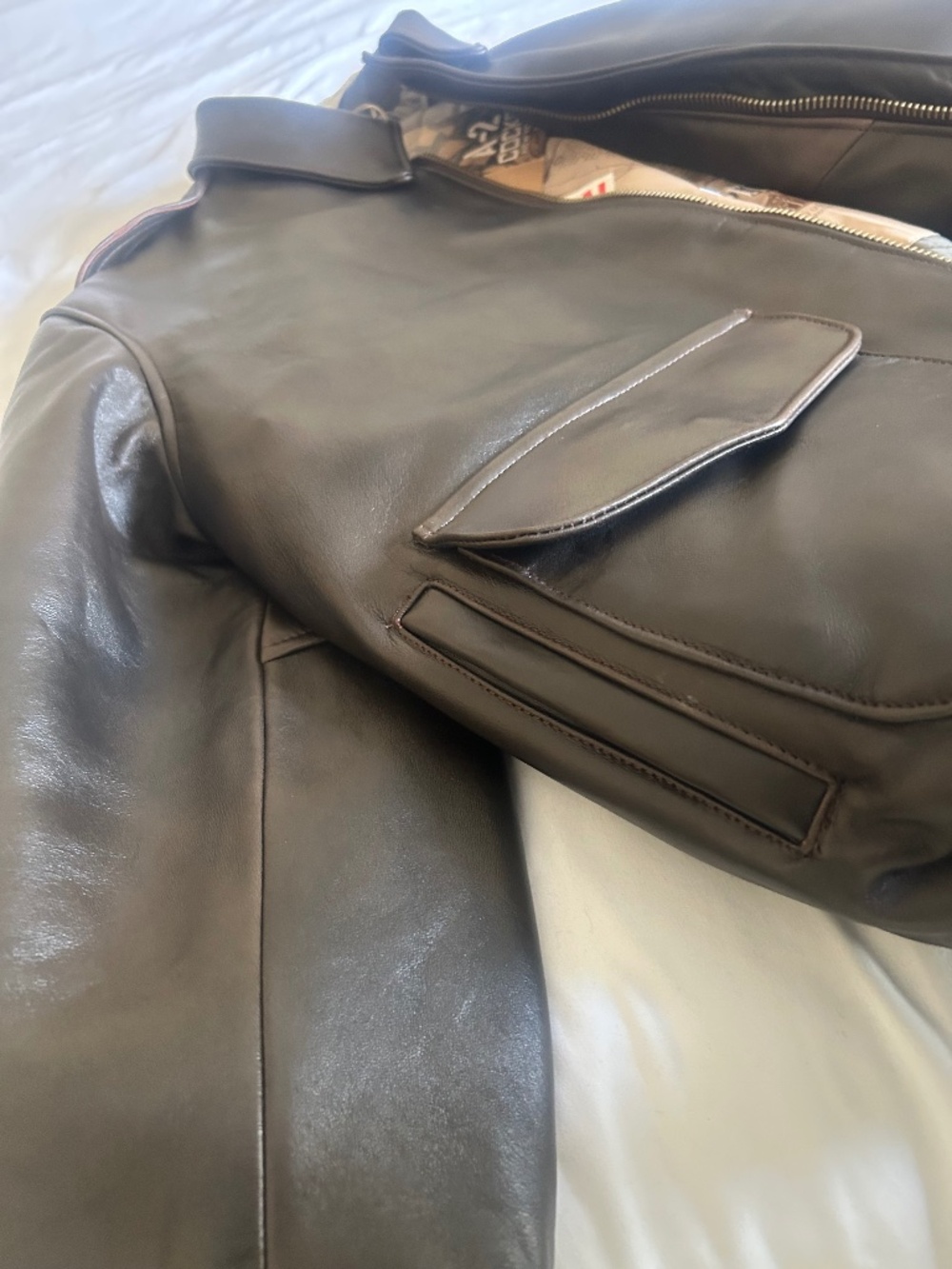 Antique Lambskin Leather Jacket